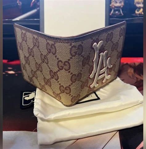 gucci mlb wallet|black Gucci wallet women's.